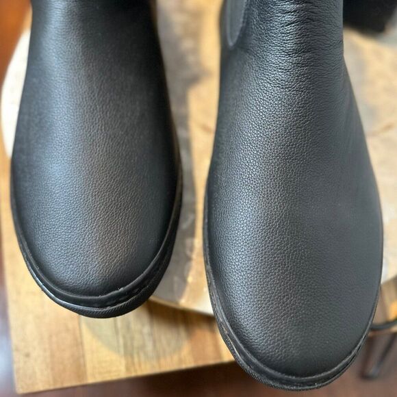 Globe Dover II Black Wasted Talent Leather Chelsea Skate Boots Mens 14 US EUR 48